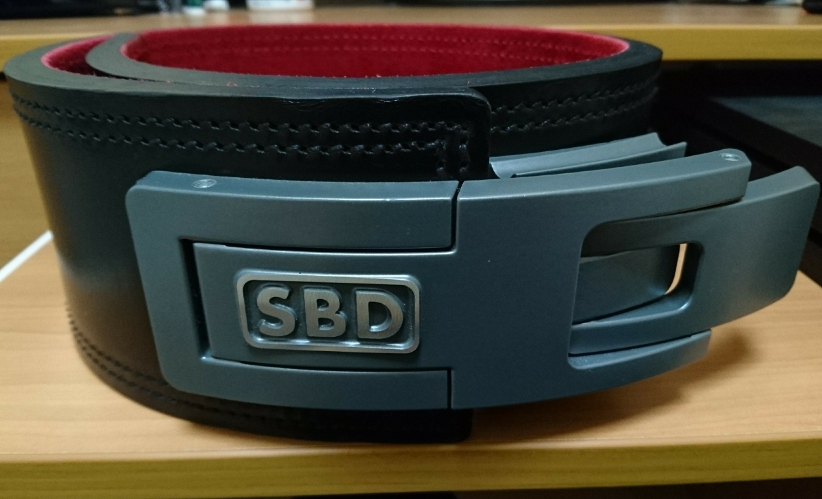 SBD Japan パワーリフティングベルト13mm Apparel SBDベルトをレビュー 