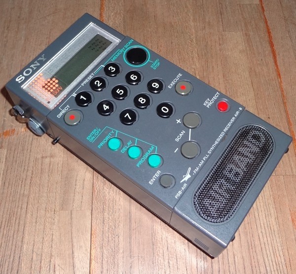 □SONY□AIR-8 ラジオ エアーバンドレシーバー ☆難あり