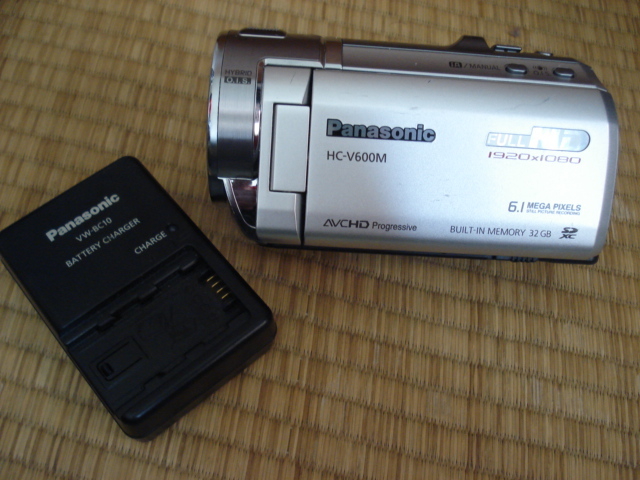 パナソニック デジタルビデオカメラ HC-V600M シルバー Panasonic