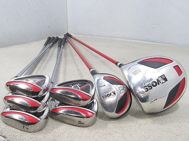 100%新品，新品 WOSS WOSS WS460 ハーフセット ハーフセット オリジナルカーボン/スチール 3573(WOSS)｜売買されたオークション情報、yahooの商品情報をアーカイブ公開 - オークファン 男性右きき用