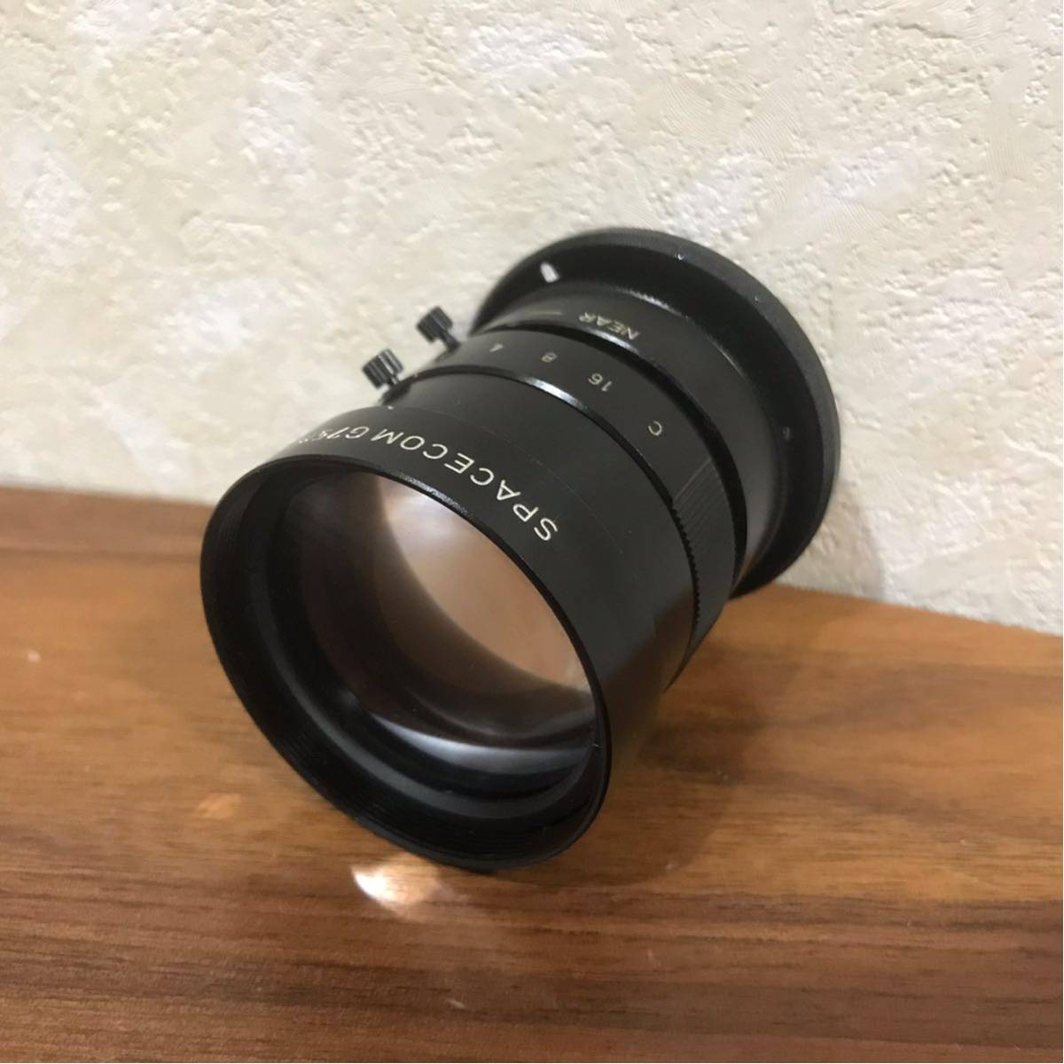 SPACECOM G75mm 1:1.81” No.028473 G75-1.8 MADE IN JAPAN VGAマシン