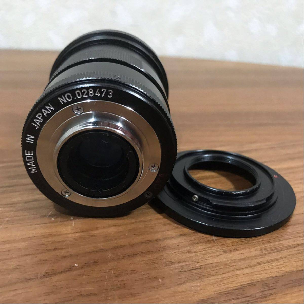SPACECOM G75mm 1:1.81” No.028473 G75-1.8 MADE IN JAPAN VGAマシン