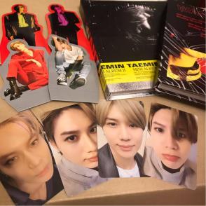 SHINee テミン アルバム セット まとめ売り SHINee テミン セット want more ver トレカつき アルバム 開封済み未