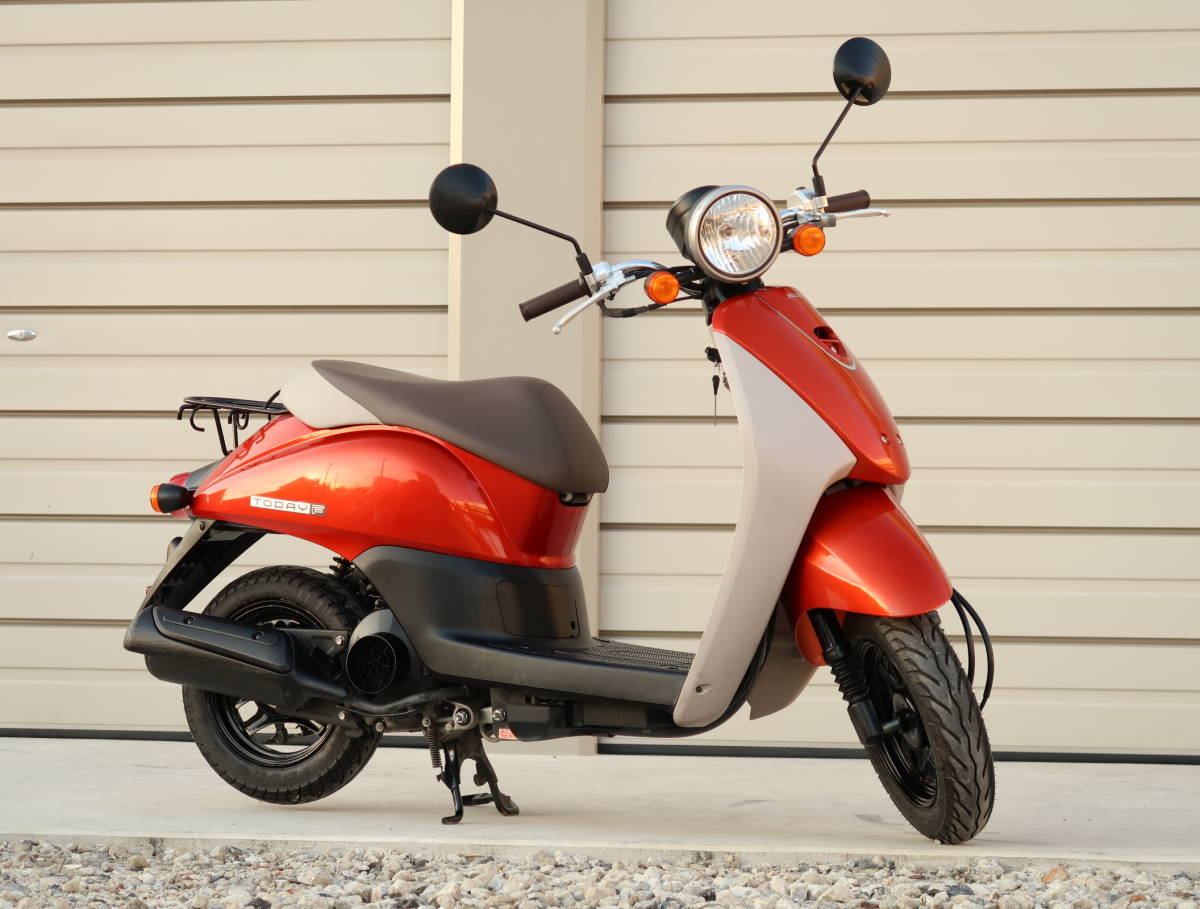 動画あり AF67 トゥデイ 原付 バイク 4スト 50cc 車体 動画有り ご自宅