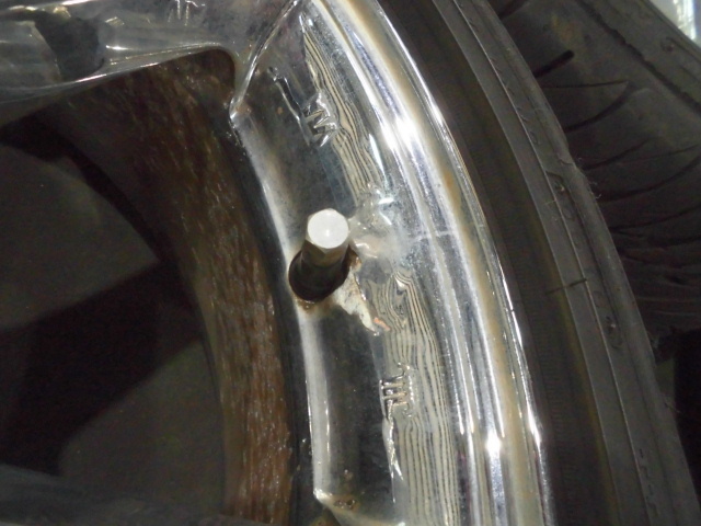 【メッキ　アルミホイール】　17インチ　7JJ　4H　PCD100　ET+35　4本セット　215/40R17　フェデラル　BB等に！