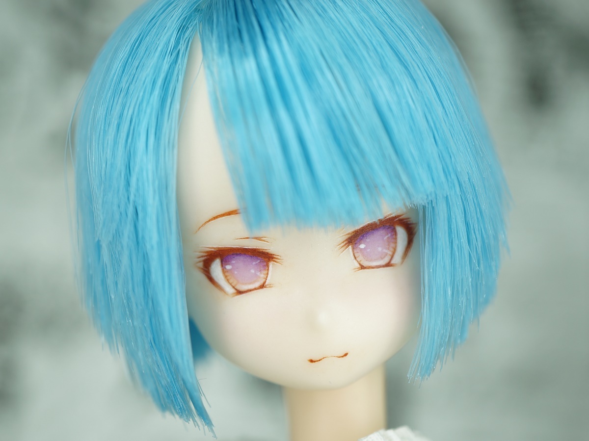 Blue Soap】1/6カスタムドールヘッド オビツ21-01植毛