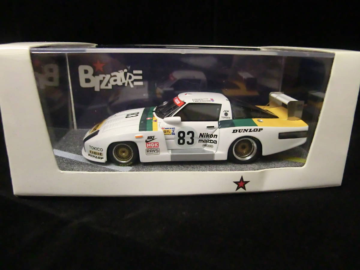 ビザール 1/43 マツダ RX-7 254 LM1982 ＃83 ”Nikon