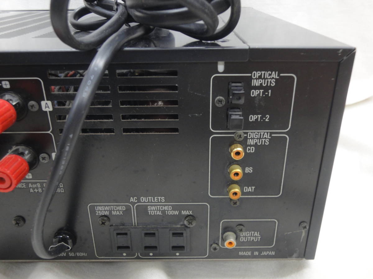 □DENON PMA-890D デジタルアンプ 動作確認しましたがジャンク PMA