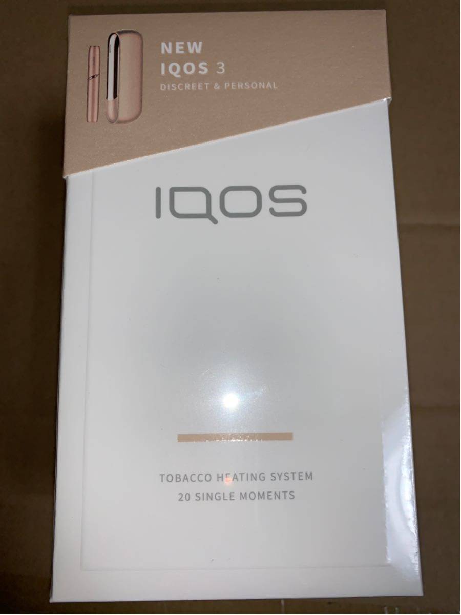 最安値，豊富な IQOS 3 キット ブリリアントゴールド 未登録(その他)｜売買されたオークション情報、yahooの商品情報をアーカイブ公開 - オークファン その他