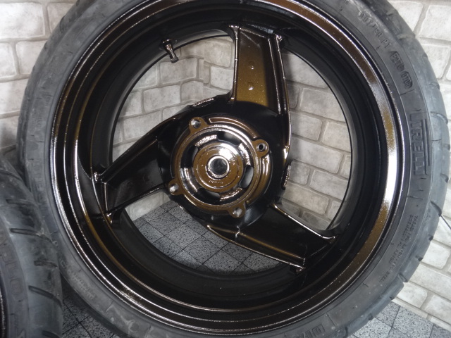 ♪美車 ZZR1100D☆ゴールドブラック仕様 新品同様ホイール