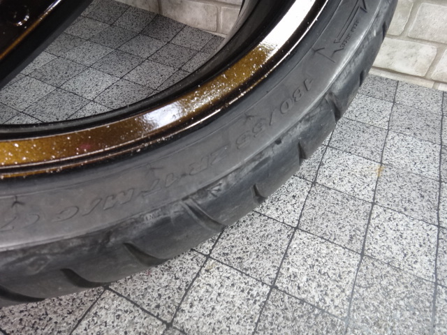 ♪美車 ZZR1100D☆ゴールドブラック仕様 新品同様ホイール