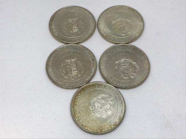 i14109】☆記念銀貨 ペルー☆ 日本 ペルー 修好100年 記念 銀貨 100