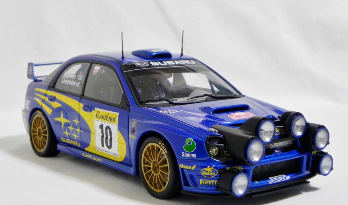 スバル 1⁄18 WRC インプレッサ オートアート AUTOart 1⁄18 art | 2002年
