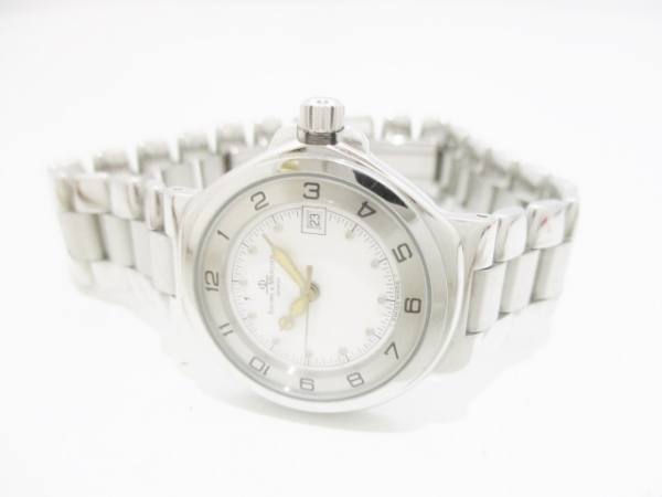 売上高ランキング BAUME&MERCIER(ボーム&メルシエ) 腕時計■美品 MV04F028 レディース 白
