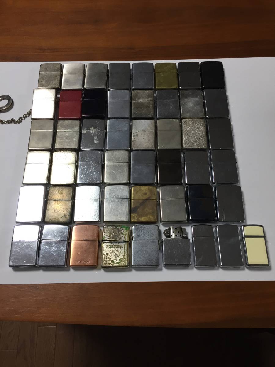 ZIPPO ジャンク ライター 価格セール 大量まとめ 49個 着火未確認 アメリカ 公式通販 15個 セット zippo いろいろ ジッポ ジッポー 1996年製