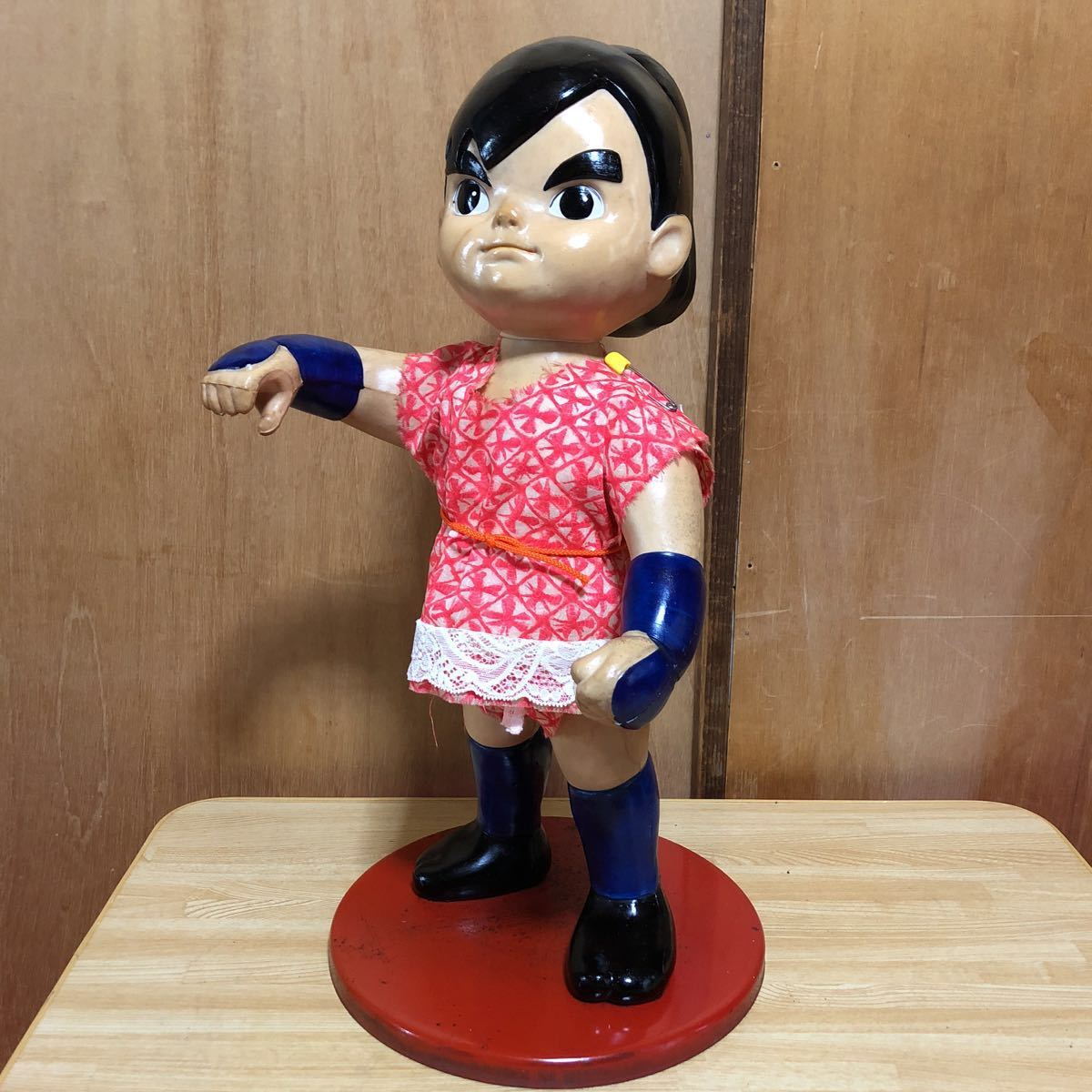 藤沢薬品工業 少年忍者 風のフジ丸 ノイビタ店頭宣伝用人形 1960年代 非売品