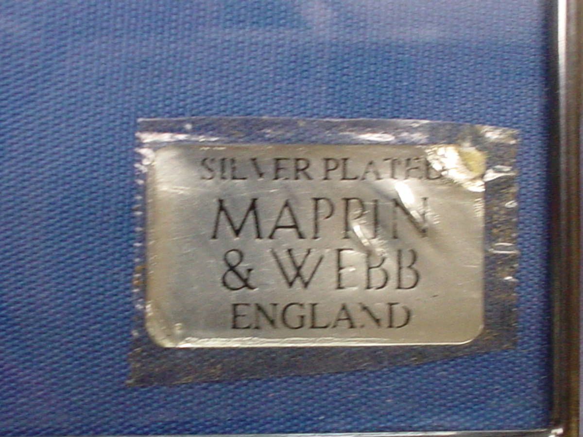 未使用mappin & webb イギリス製食器セット銀トレー陶器各種