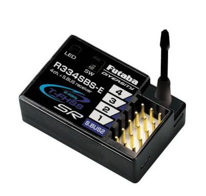 R334SBS-E 7XC フタバ x2 w⁄ Transmitter Type Stick 7-Channel 2.4Ghz