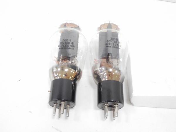 中古 SOVTEK 300B 真空管 ペア H3799618 300B 真空管 Western 97年製