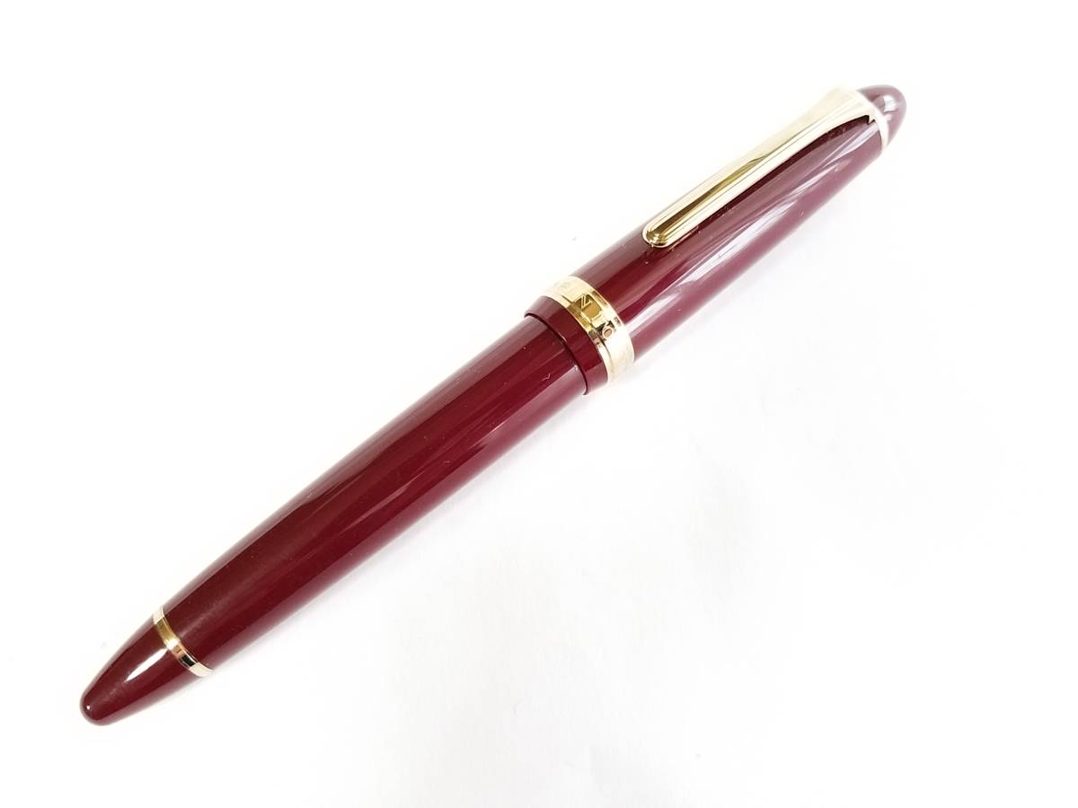 SAILOR JAPAN FOUNDED 1911 セーラー 万年筆 14K ペン先 ボルドー
