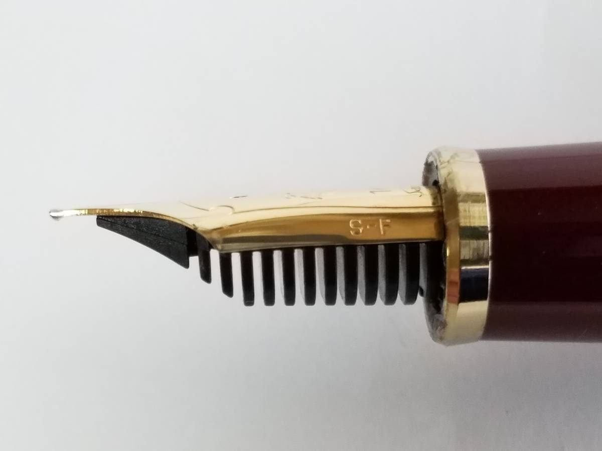 SAILOR JAPAN FOUNDED 1911 セーラー 万年筆 14K ペン先 ボルドーカラー
