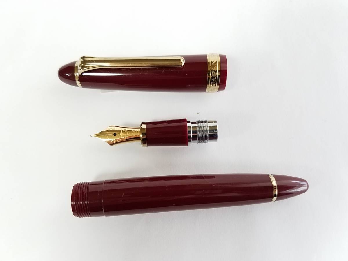 SAILOR JAPAN FOUNDED 1911 セーラー 万年筆 14K ペン先 ボルドー