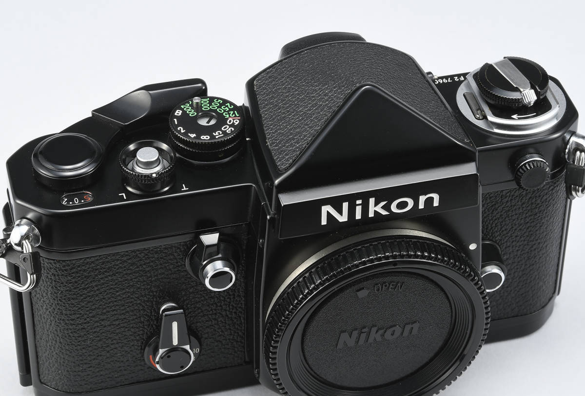 Nikon ニコン F2 アイレベル ブラックボディ 796万台最終 使用感少 