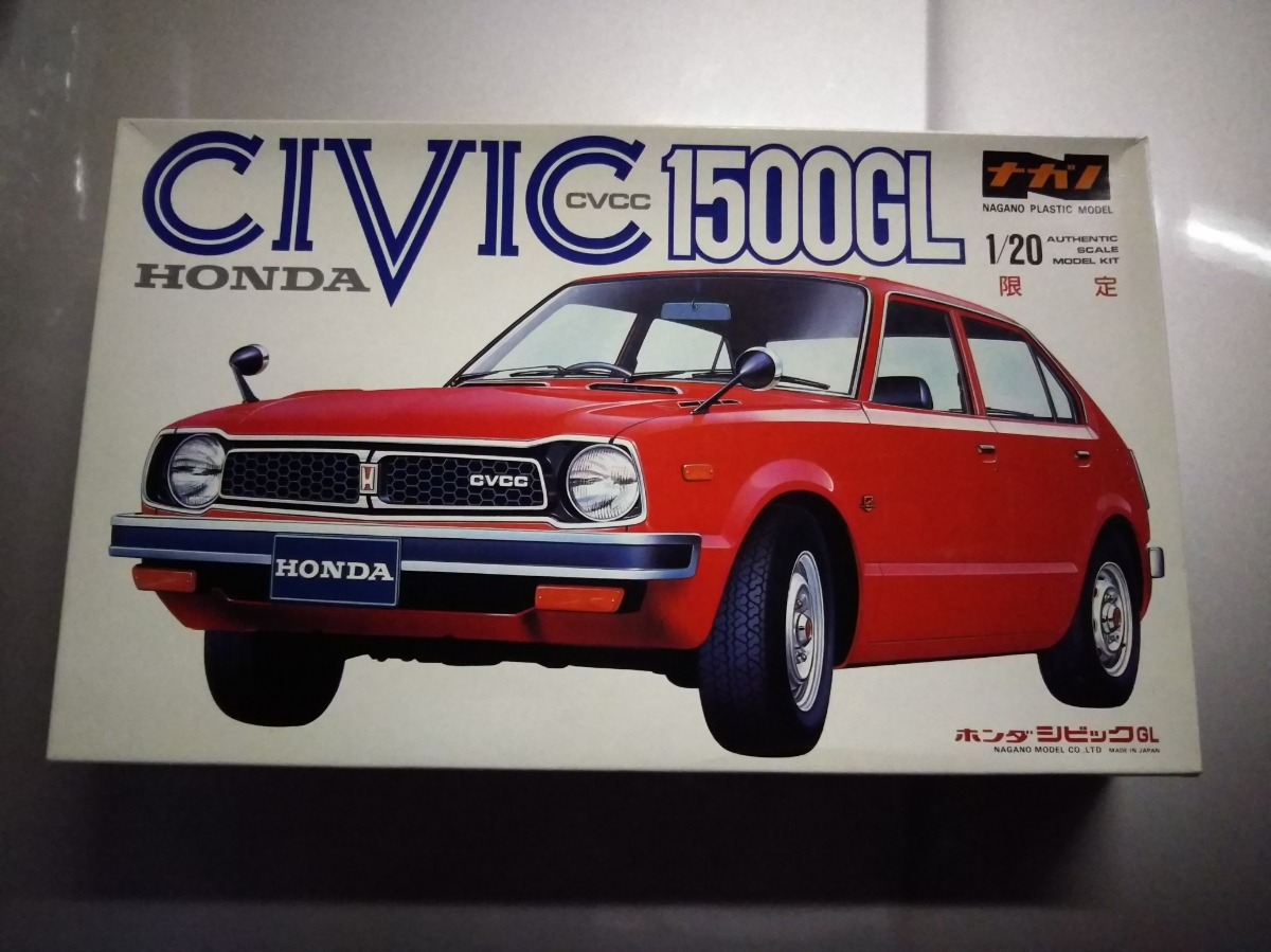 ナガノ 1⁄20 CVCC CIVIC ホンダ シビック1500GL シビック HONDA 公式 