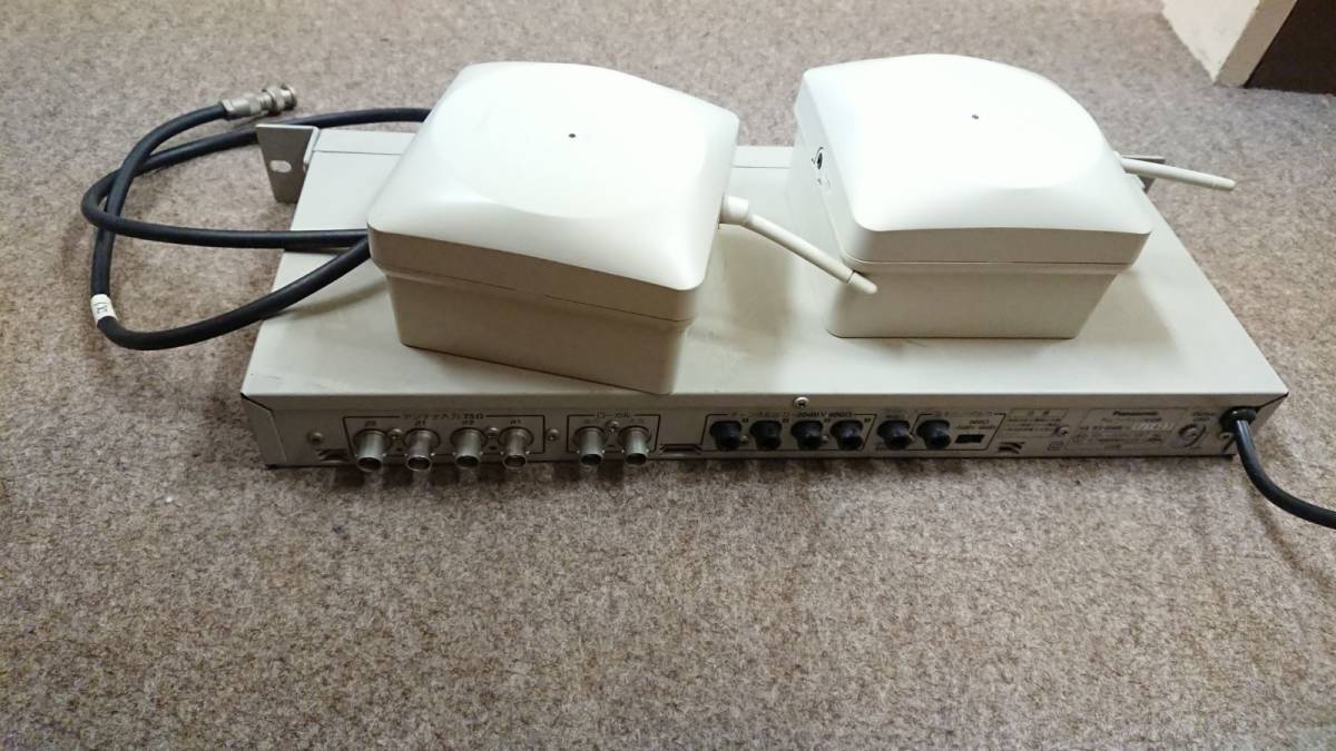 Panasonic　ワイヤレスマイク　レシーバー　４波_2