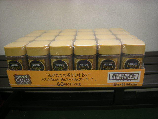 ネッスル　ゴールドブレンド　１２０ｇ　　　２４本セット　　(マ)