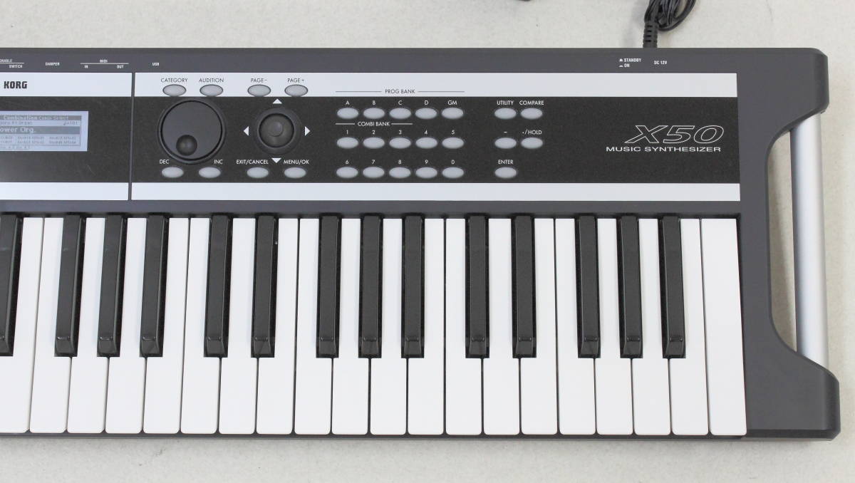 KORG X50 シンセサイザー コルグ キーボード X50-61 ソフトケース X-50