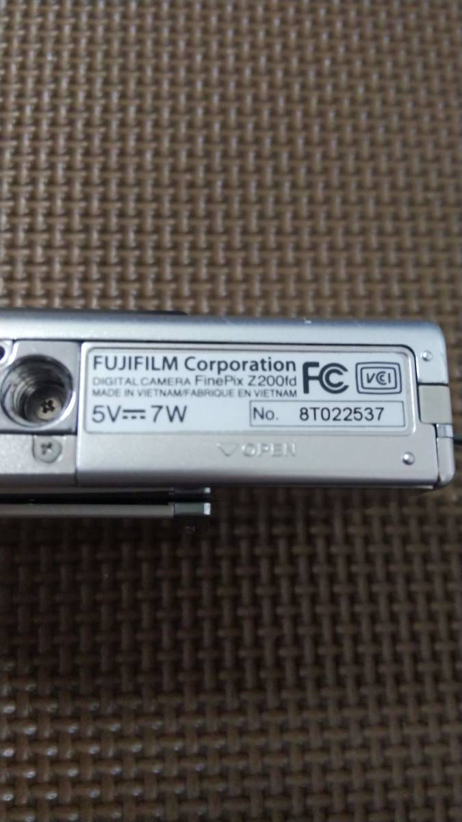 ◆◇【中古動作】FUJIFILM（富士フィルム） FINEPIX Z200fd ★純正バッテリー＆充電器アリ★◇◆_3