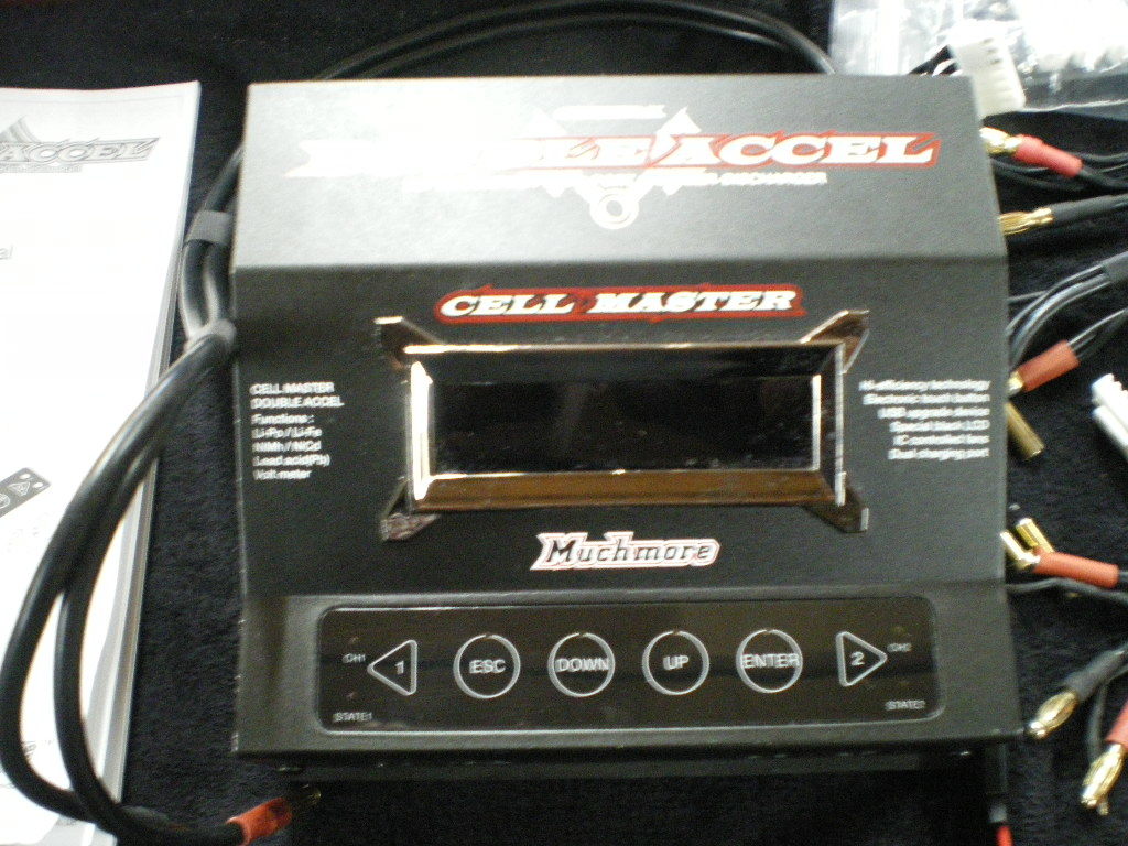 Cell Master Double Accel Charger Muchmore MM-CTXDAK マッチモア