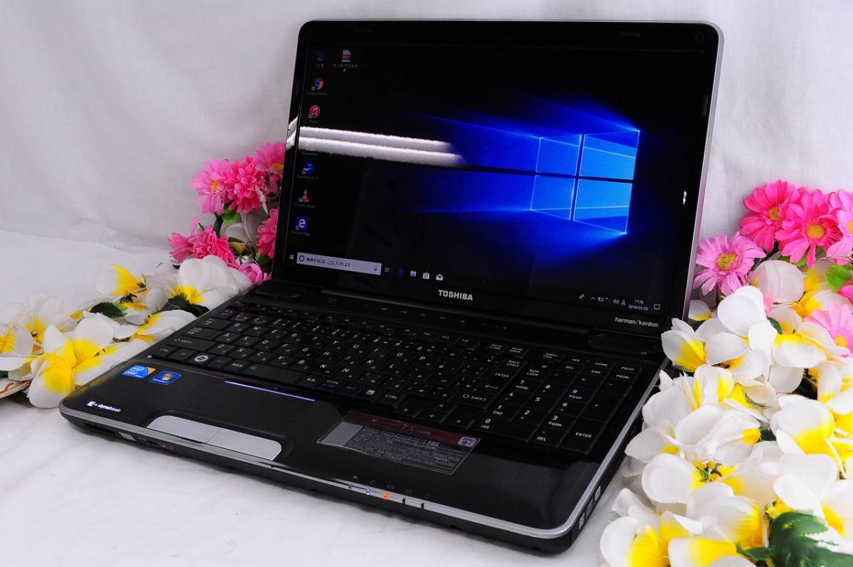 ★良品★東芝 DynaBook TX/66LBL 最新Win10 快適i3 M330 大容量500GB メモリ4GBで快適♪ Blu-ray対応!! 無線 Wi-Fi Office搭載