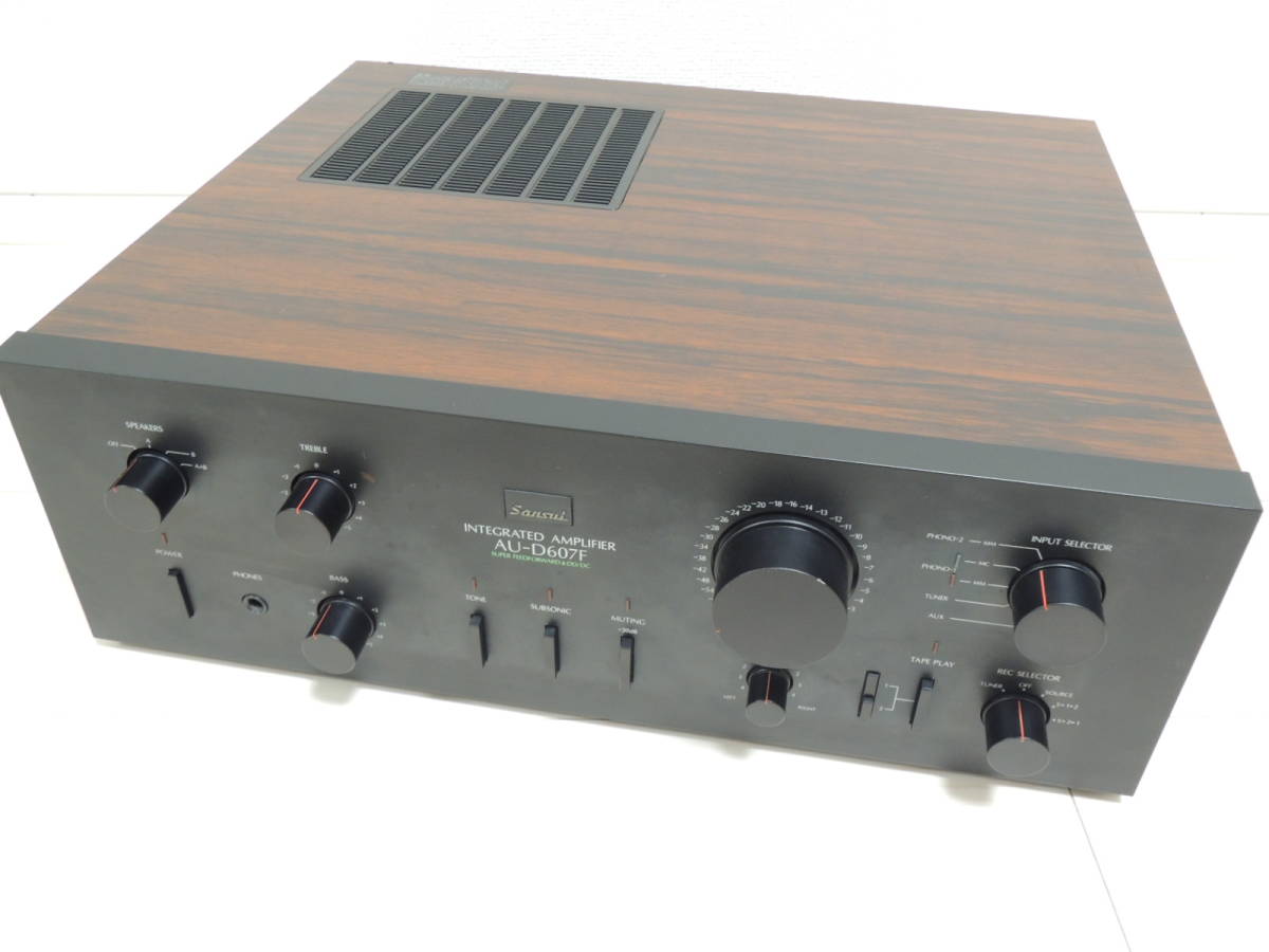 Sansui AU-D607F プリメイン 外観綺麗ですがジャンク 【公式通販】