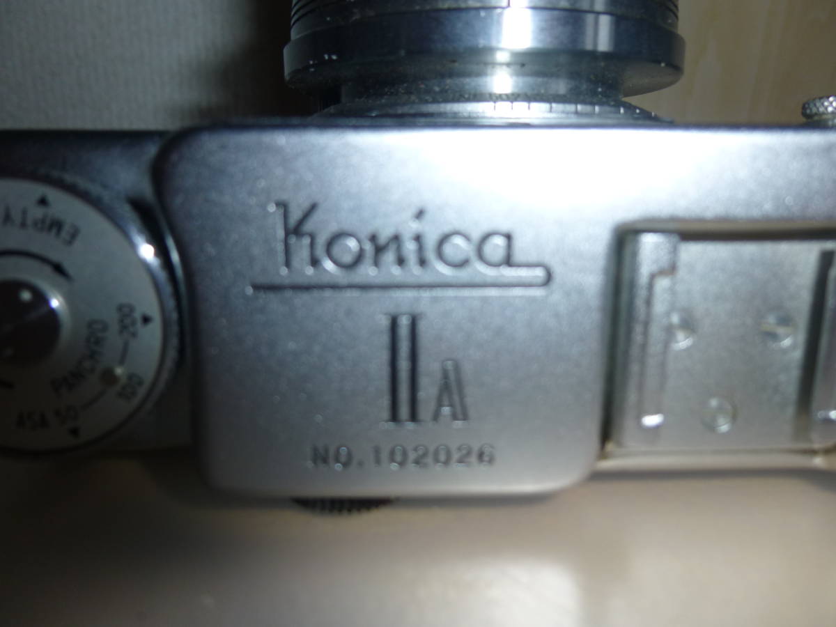 Konica ⅡA ジャンク品 konica Ⅱa