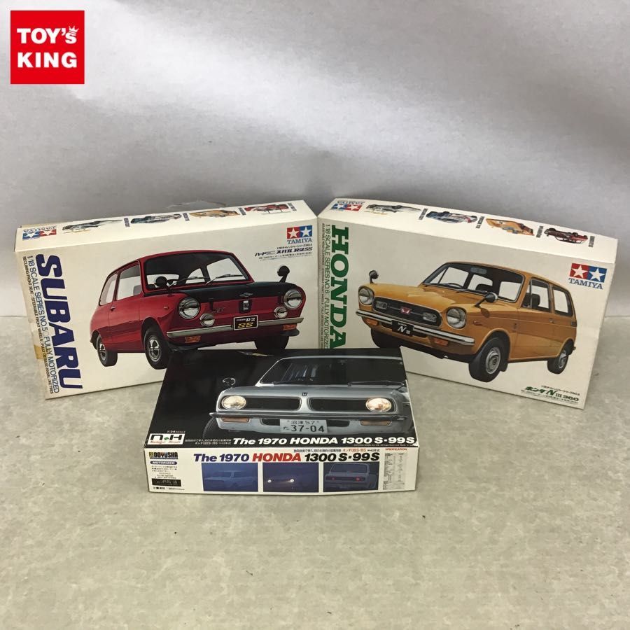  タミヤ 他 1/18 ホンダ NIII 360 ハードミニ スバル R-2SS 1/24 1300 S-99s 昭和年式 /プラモデル(その他)｜売買されたオークション情報、yahooの商品情報をアーカイブ公開 - オークファン その他