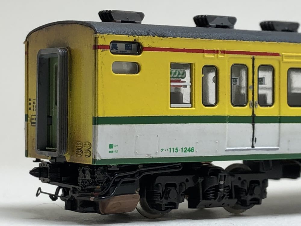 TOMIX 115系 1000番代 JEF応援カラー N31編成(3両) 上沼垂運転区 精密