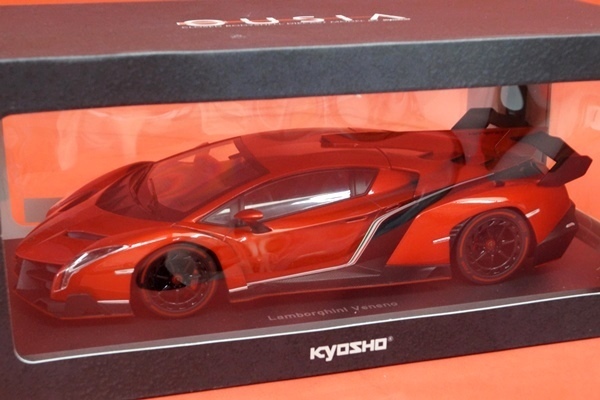 京商　1/18ミニカーLamborghini Veneno レッド 京商 ランボルギーニ Lamborghini 1⁄18 KYOSHO Kyosho Veneno Yahoo