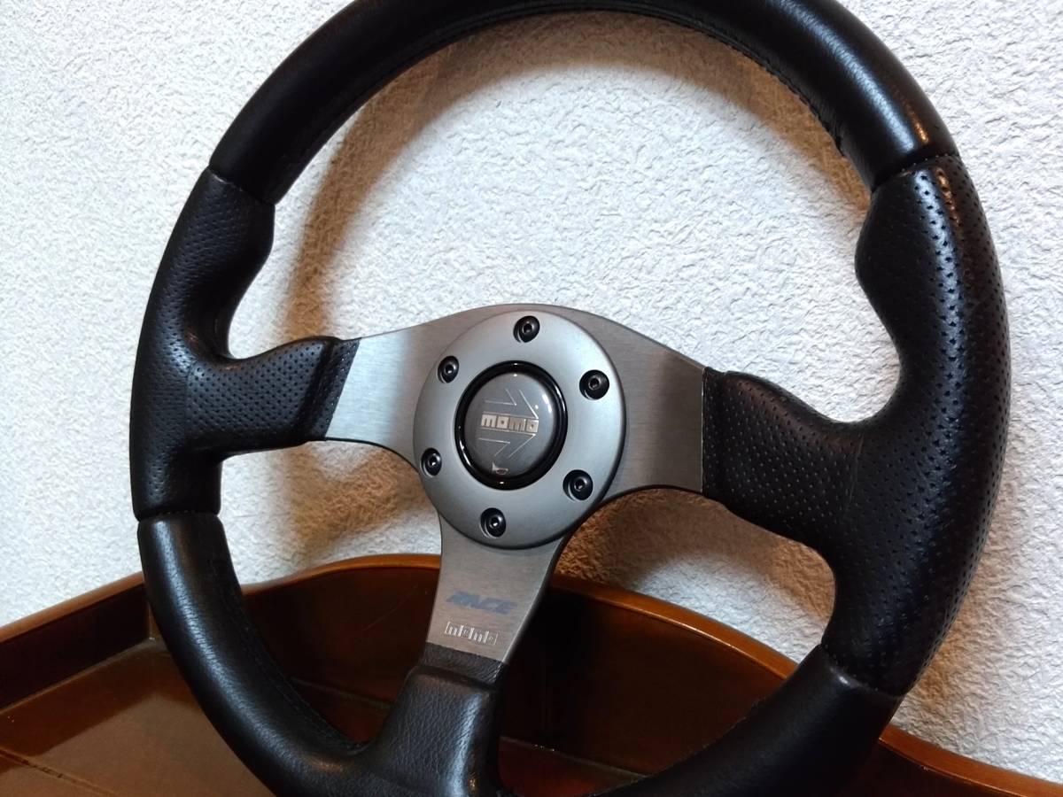 レース ステアリング momo R-12 RACE モモ MOMO(モモ) 32パイ BK