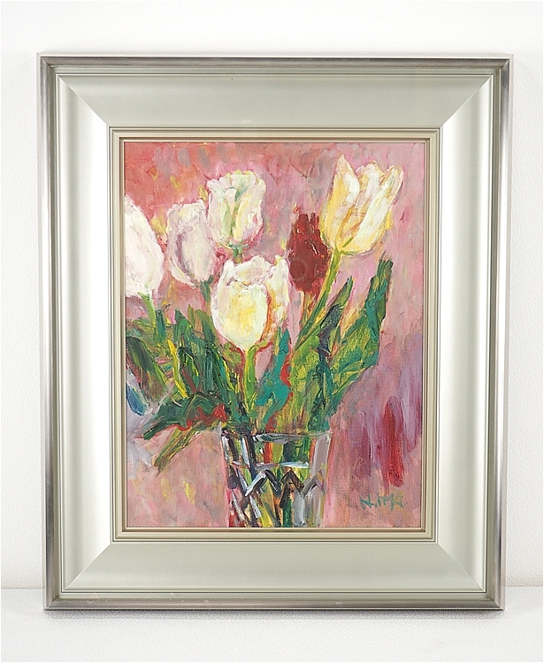 チューリップ 2026年最新Yahoo!オークション 絵画(絵画)の中古品 長崎