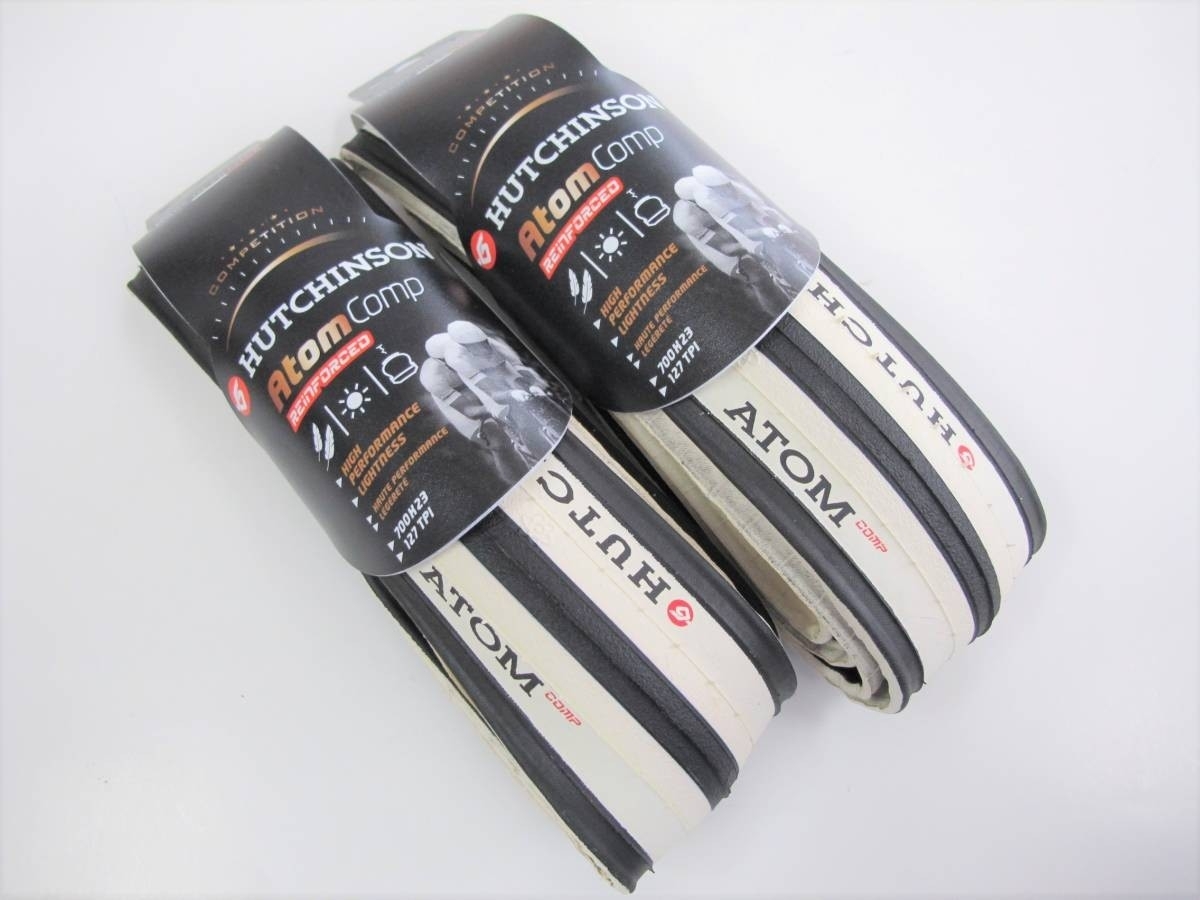 全国無料，品質保証 66％OFF 超お買い得 2本セット HUTCHINSON ATOM COMP 700x23 白 ロードクリンチャー PV524071(700C（クリンチャー、WO）)｜売買されたオークション情報、yahooの商品情報をアーカイブ公開 - オークファン タイヤ