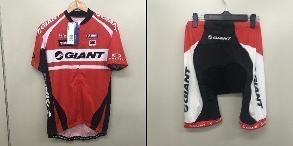 激安大特価，セール タグ付き 自宅保管 GIANT ジャイアント マニュファクチャリング サイクリングmジャージ 上下セット XL(XLサイズ以上)｜売買されたオークション情報、yahooの商品情報をアーカイブ公開 - オーク 男性用