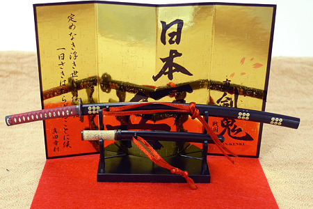 ミニチュア 日本刀　12セット