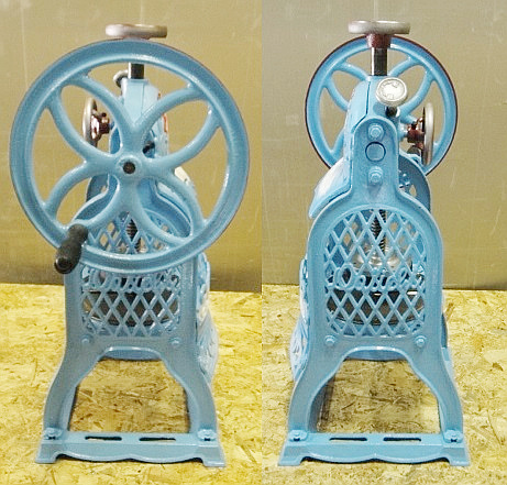 昭和レトロ 手動式かき氷機 / 氷削機 アイススライサー ② 店舗用品