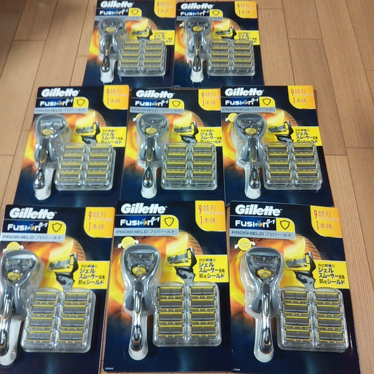新品 Gillette ジレット FUSION5+1 フュージョン5+1 電動タイプ 替刃 （8コ