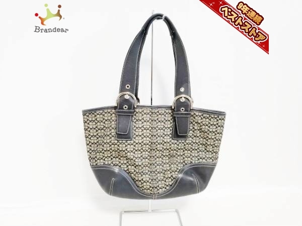 コーチ COACH トートバッグ 6383 ミニシグネチャーソーホートート 