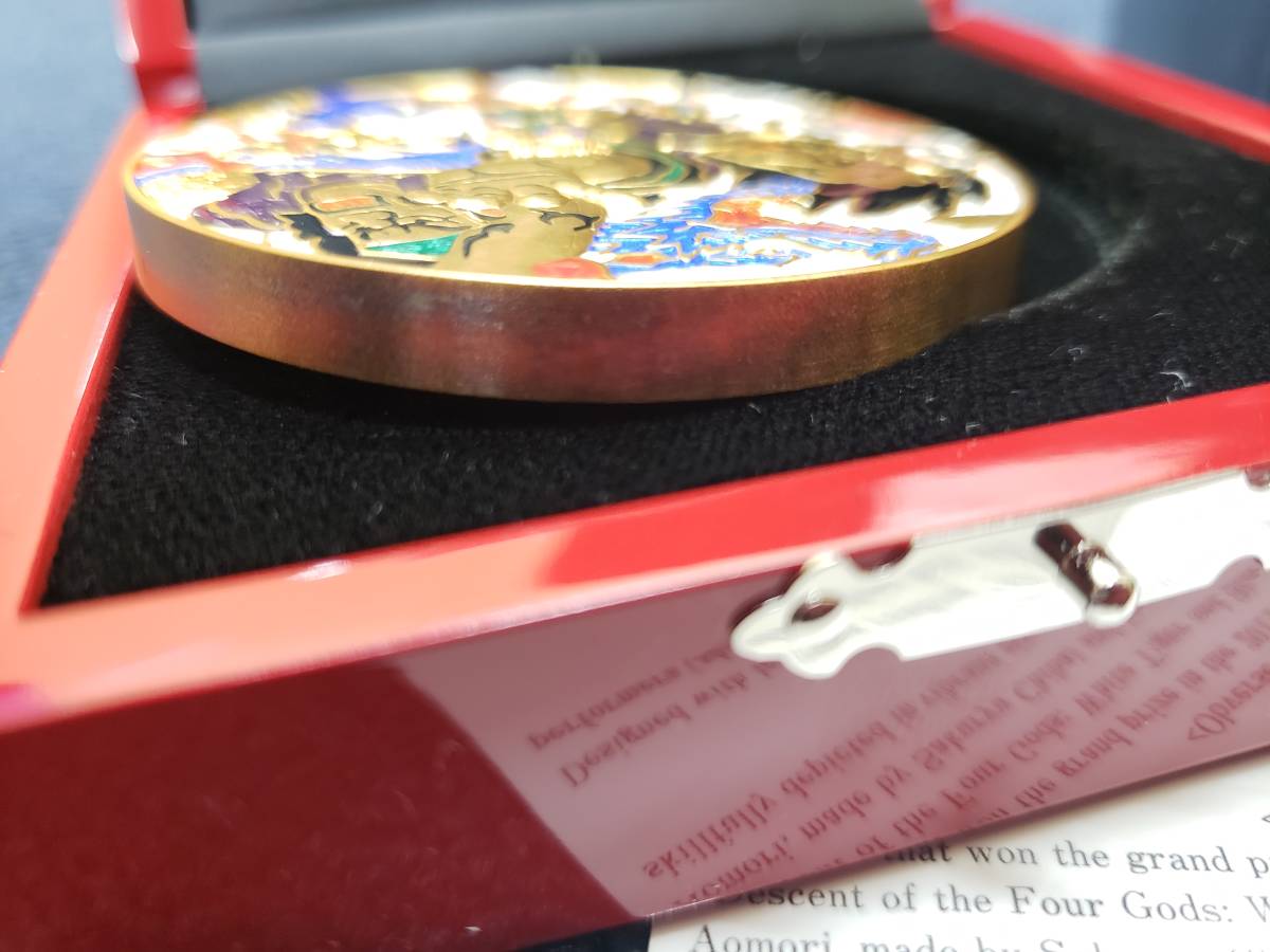 1749 七宝章牌 日本の祭りシリーズ 青森ねぶた祭 限定品 純銀約160g 
