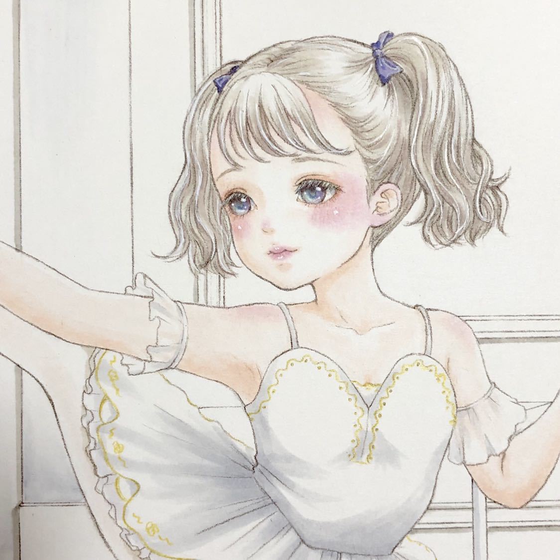 オリジナル 女子 女の子 バレエ バレリーナ 女子小学生 女子中学生 女子高校生 手描き アナログ イラスト 手描きイラスト 売買されたオークション情報 Yahooの商品情報をアーカイブ公開 オークファン Aucfan Com