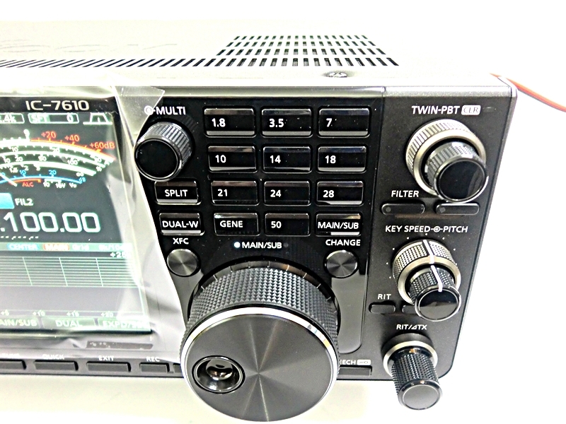 ICOM IC-7610 HF+50MHz 100W 美品 【公式通販】
